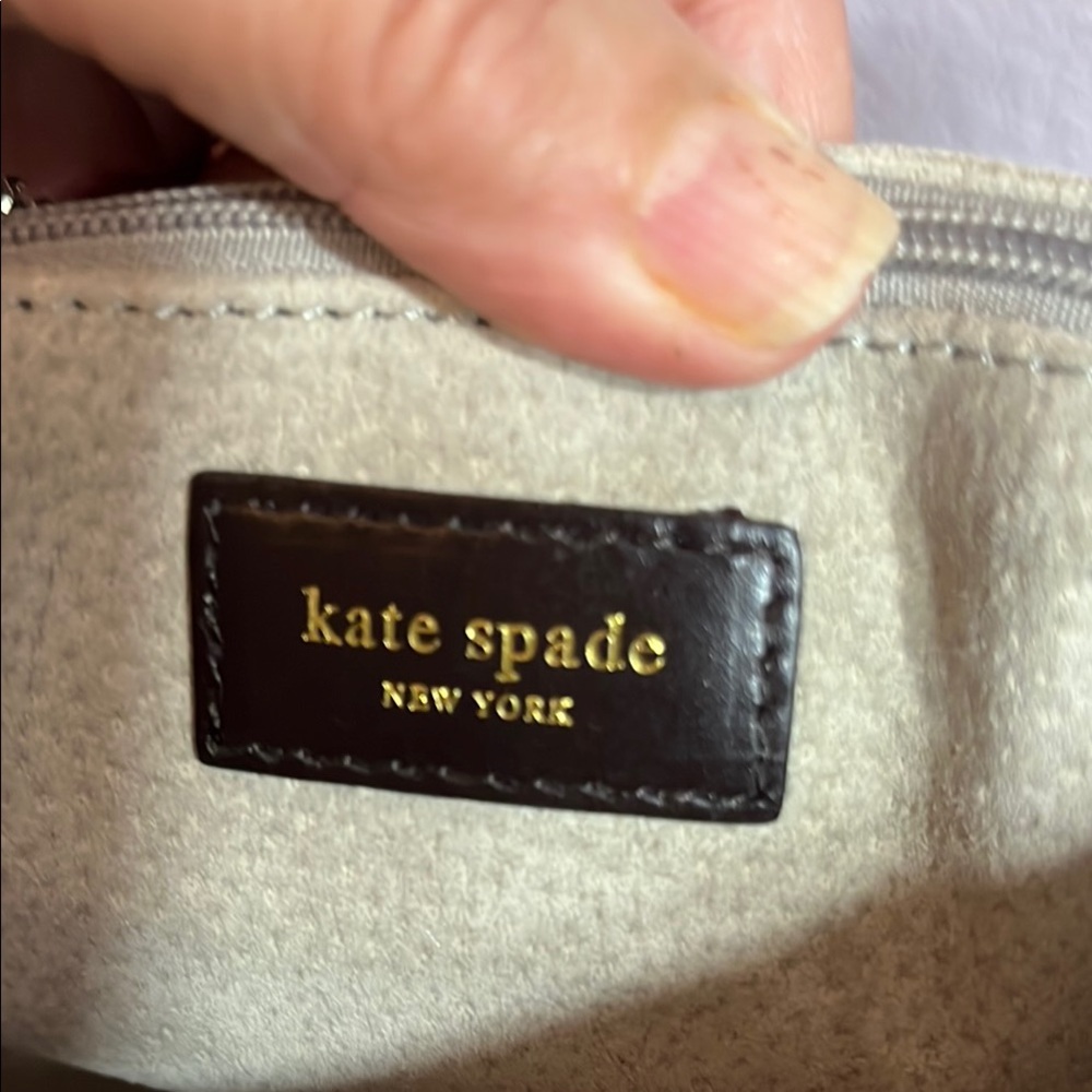 Kate Spade Pink and Brown Shoulder Bag with Botanical Print - Picture 2 of 11